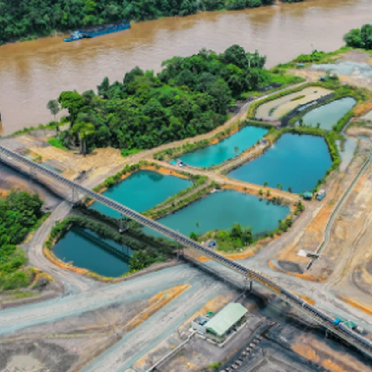 Settling pond dan pengelolaan air asam tambang