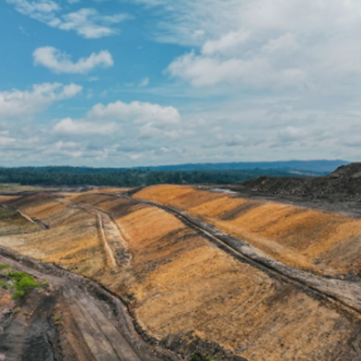 Area bukaan lahan dan reklamasi