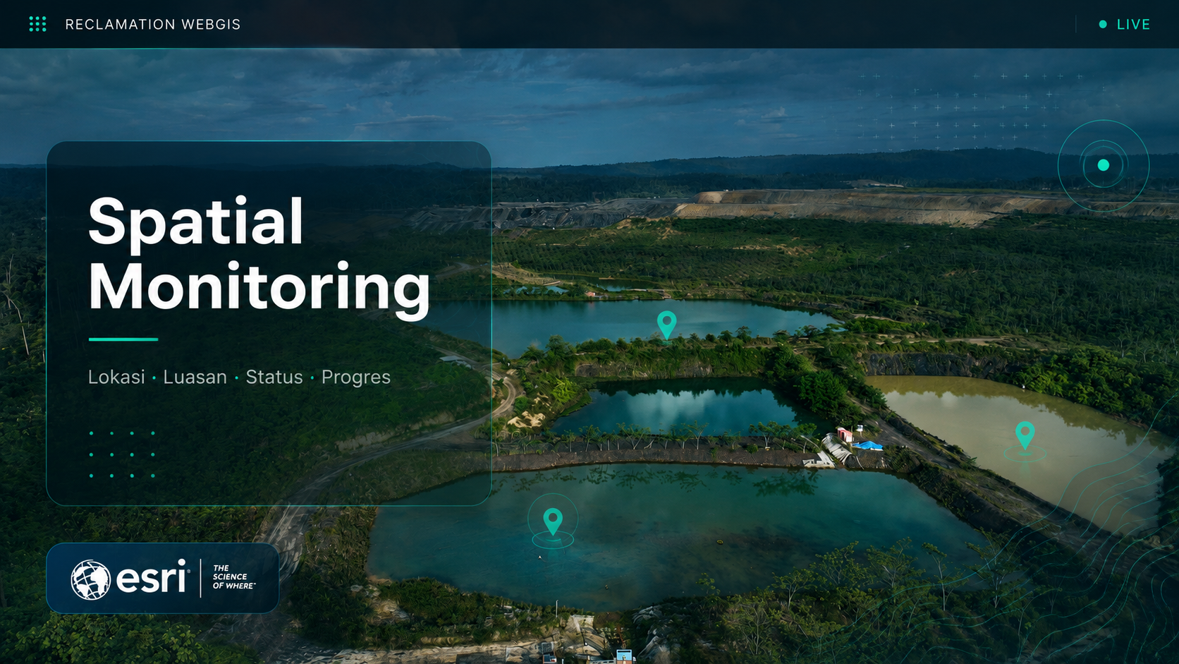 WebGIS reklamasi berbasis ArcGIS